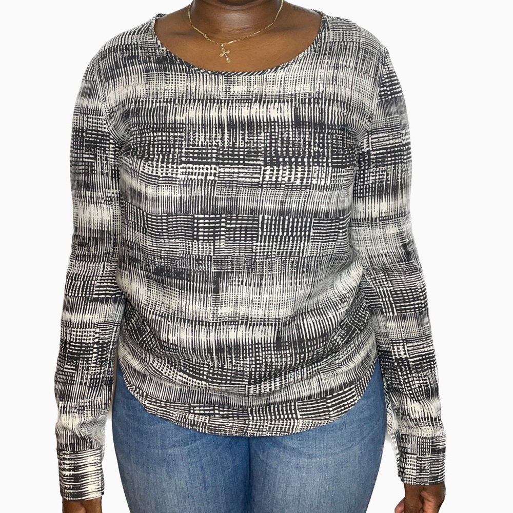 G.H. BASS & CO. Long Sleeve Blouse